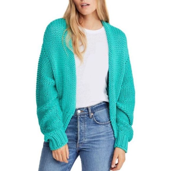 Free People Sweaters - free people XS Glow For It Cardigan NEW